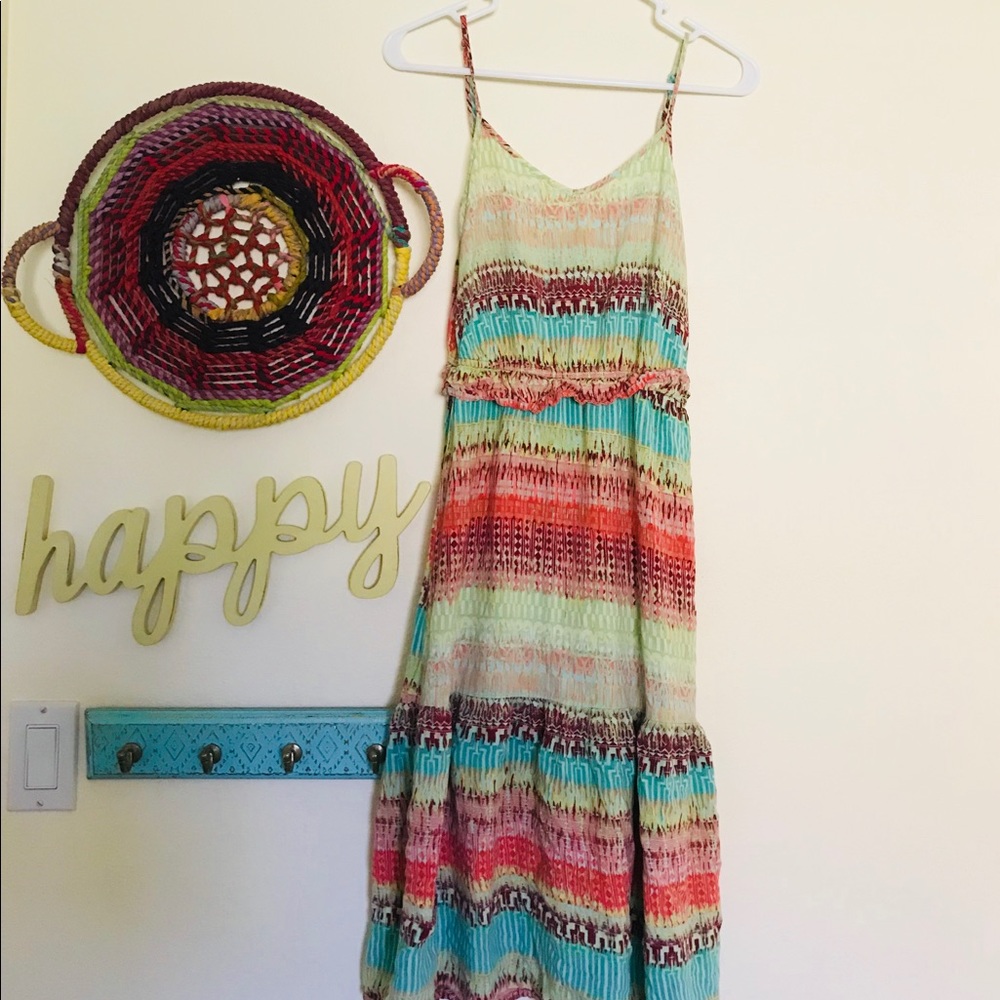 Boho Mossimo Summer Dress! Flowy and fun! SZ M